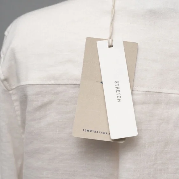 Tommy Bahama. Long Sleeve 100% Linen Coastalina Shirt. - Picture 11 of 14